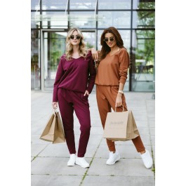 Karina komplet dresowy damski długi rękaw, długie spodnie